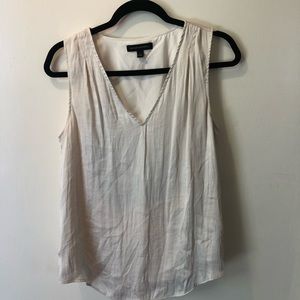 Banana Republic Sleeveless Satin Blouse